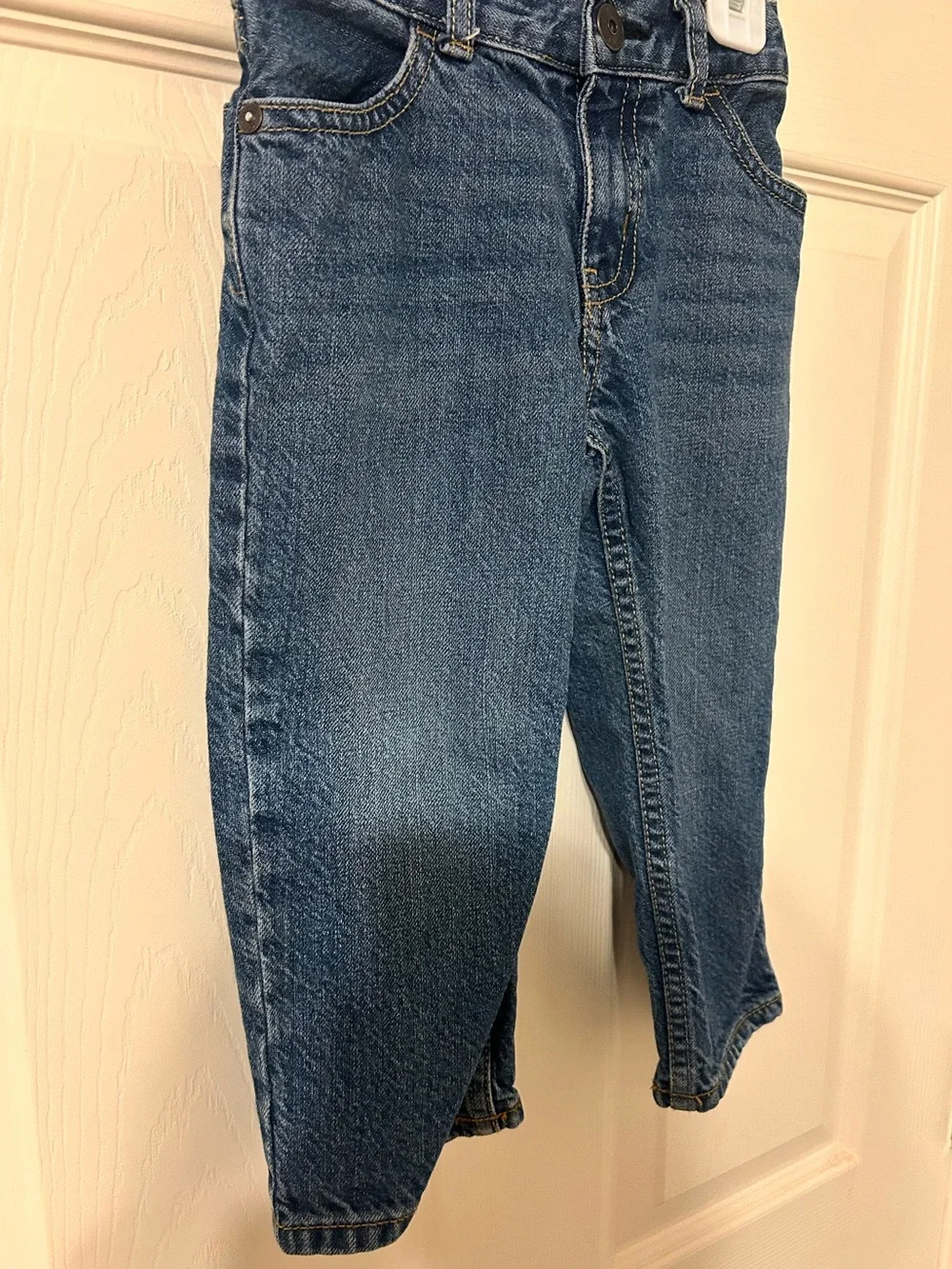 Toddler Boys, OshKosh B'gosh, Blue Denim Jeans, Adjustable Waist, 2T
